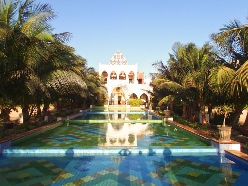 Der Innenbereich des RIU Karamboa von Praia de Chaves, Boavista, Cabo Verde